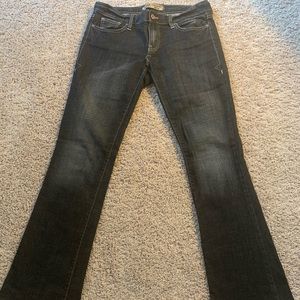 Old Navy Ultra Low Black Jeans Size 8